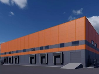 Склад из сэндвич панелей