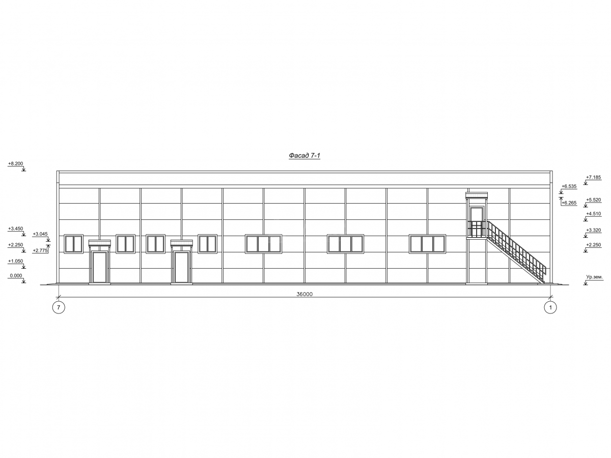 Планировка СТО из сэндвич-панелей -  фото 10